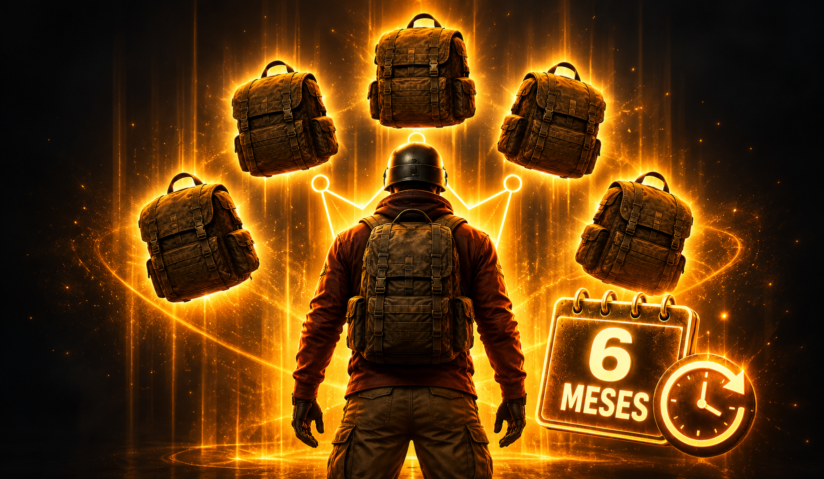 Pack de mochilas 6 meses