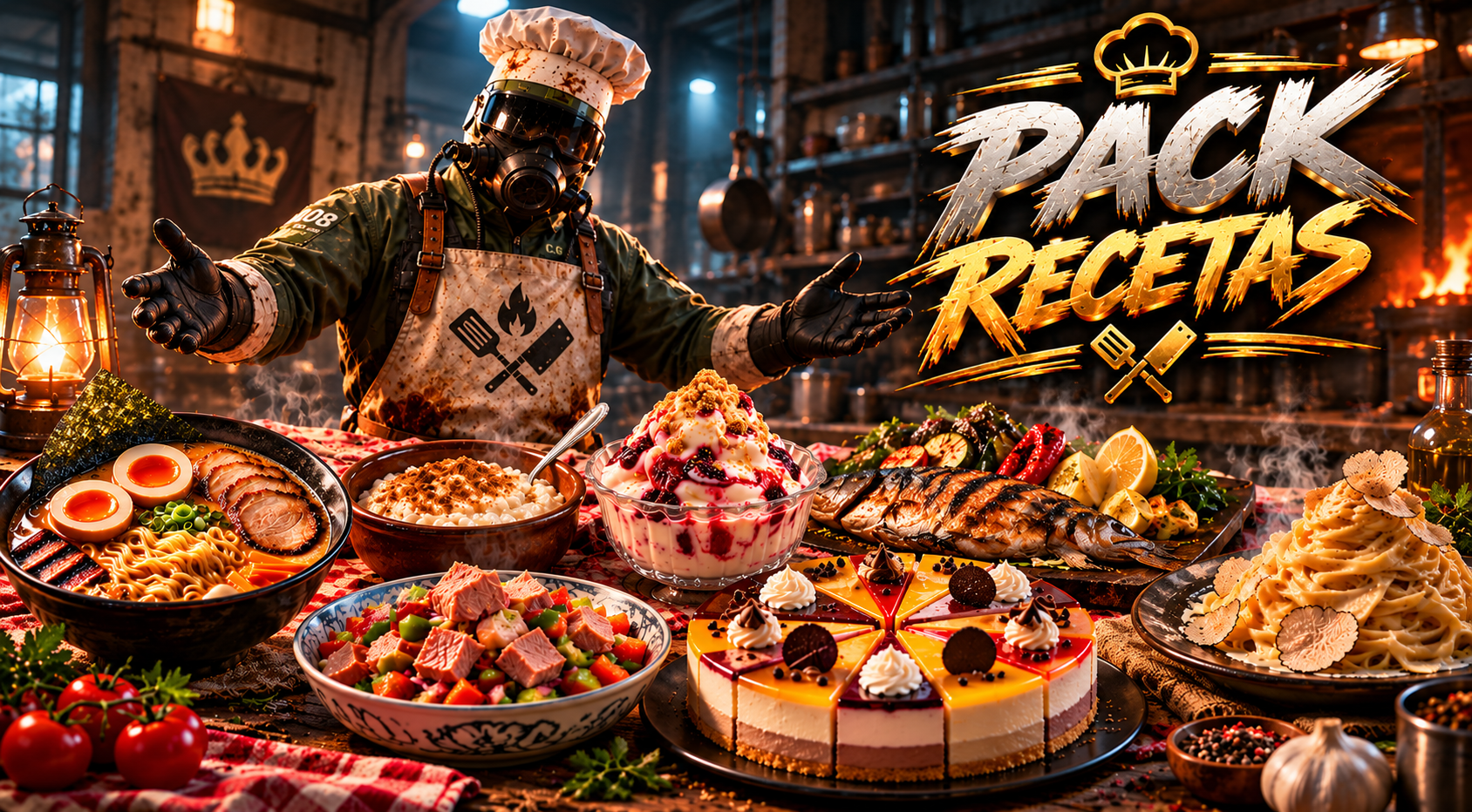 Pack Recetas de Cocina